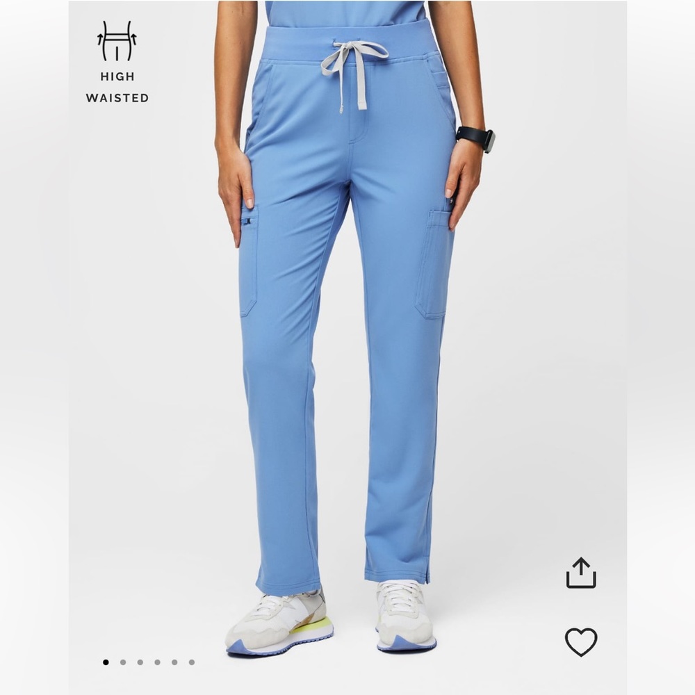 FIGS High Waisted Yola Skinny Scrub Pant